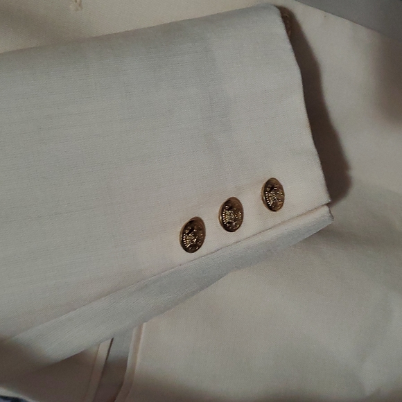 Talbots Women Pale Yellow Jacket/12 P - Picture 4 of 8